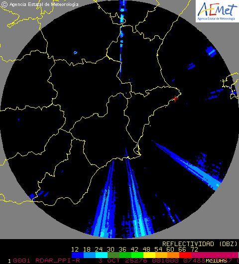 Radar Valencia/Murcia cycle 0