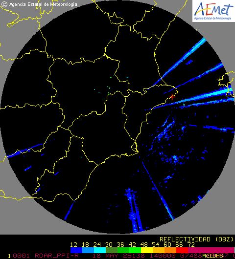Radar Valencia/Murcia cycle 0