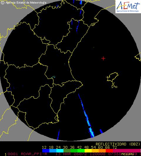 Radar Valencia/Murcia cycle 0