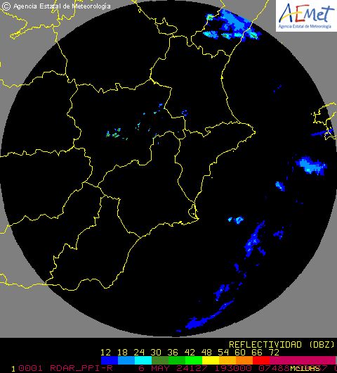 Radar Valencia/Murcia cycle 1