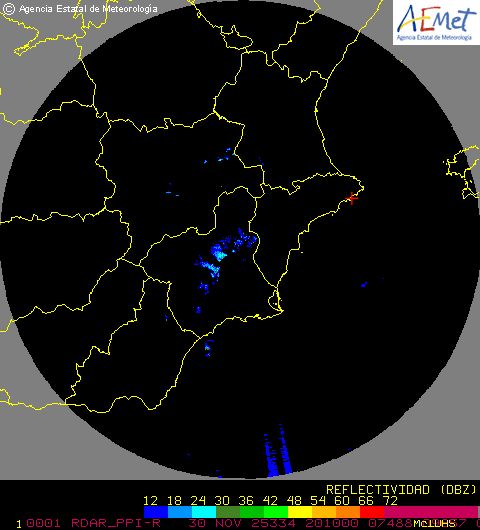Radar Valencia/Murcia cycle 1