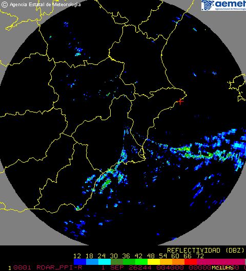 Radar Valencia/Murcia cycle 1
