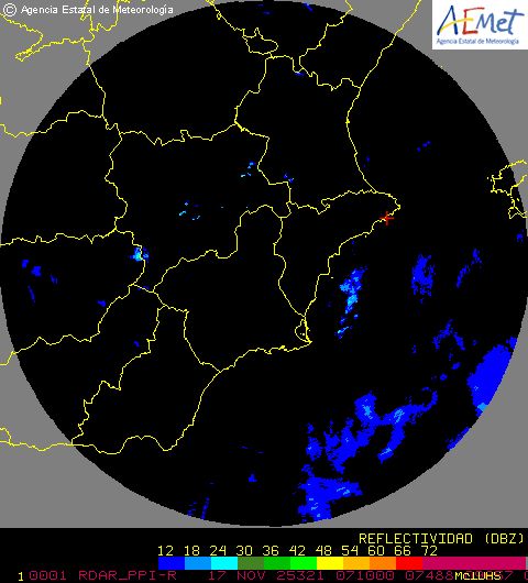 Radar Valencia/Murcia cycle 1