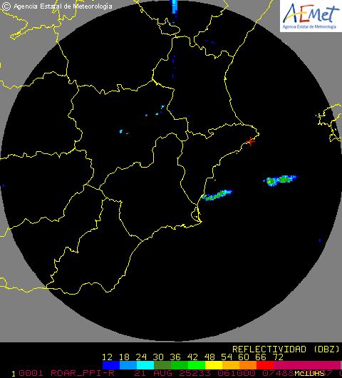 Radar Valencia/Murcia cycle 1