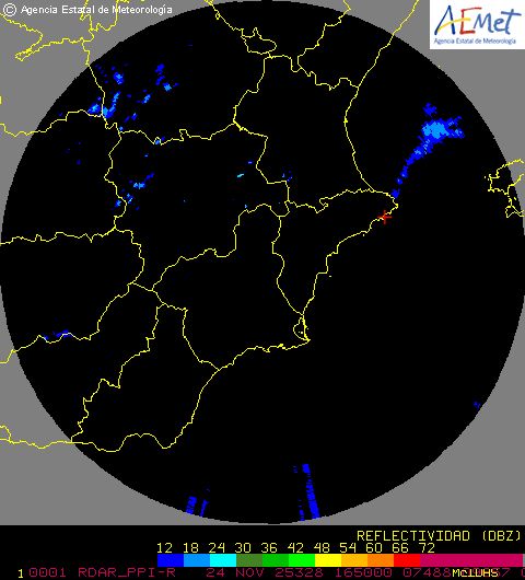 Radar Valencia/Murcia cycle 1