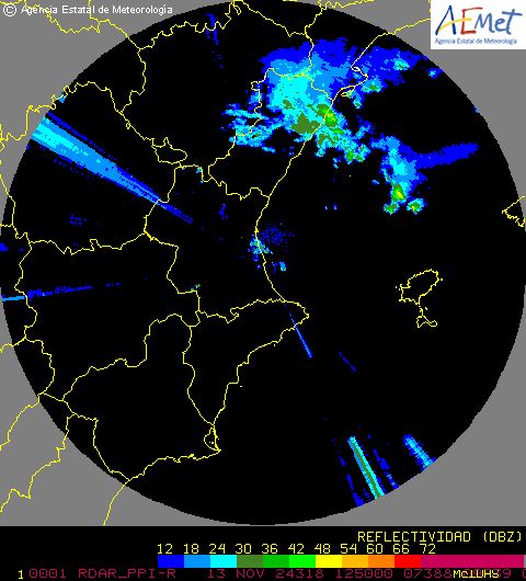 Radar Valencia/Murcia cycle 1