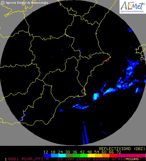 Radar Valencia/Murcia cycle 1