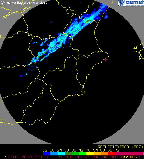 Radar Valencia/Murcia cycle 1