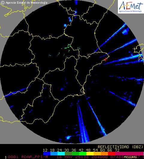 Radar Valencia/Murcia cycle 1