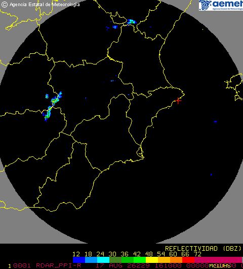 Radar Valencia/Murcia cycle 1