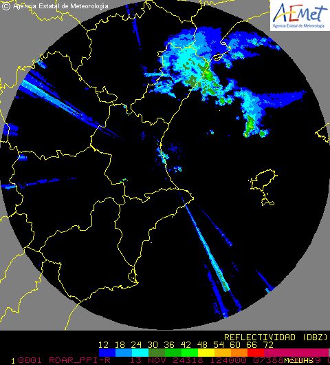 Radar Valencia/Murcia cycle 2