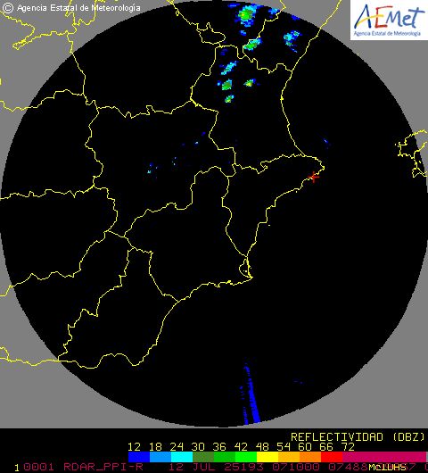 Radar Valencia/Murcia cycle 2