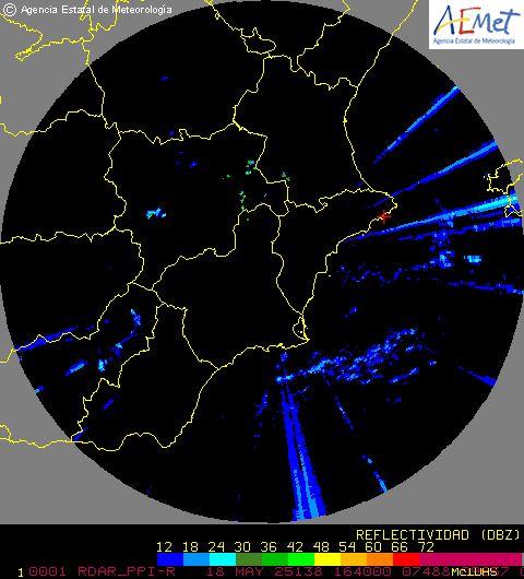 Radar Valencia/Murcia cycle 2
