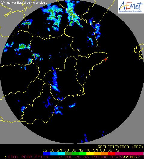 Radar Valencia/Murcia cycle 2