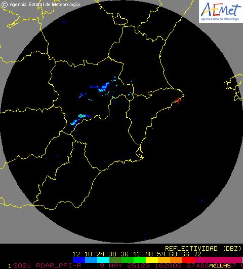 Radar Valencia/Murcia cycle 2
