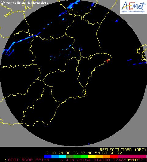Radar Valencia/Murcia cycle 2