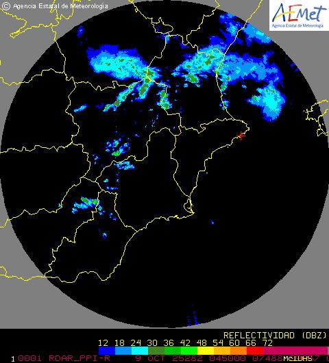 Radar Valencia/Murcia cycle 2