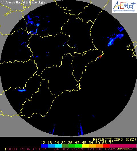 Radar Valencia/Murcia cycle 2