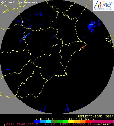 Radar Valencia/Murcia cycle 2