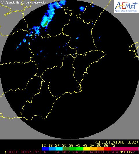Radar Valencia/Murcia cycle 2