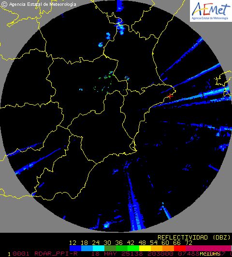 Radar Valencia/Murcia cycle 2