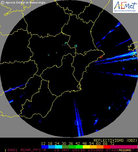 Radar Valencia/Murcia cycle 2