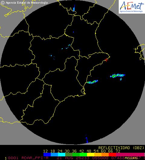 Radar Valencia/Murcia cycle 2