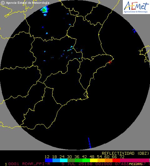 Radar Valencia/Murcia cycle 2