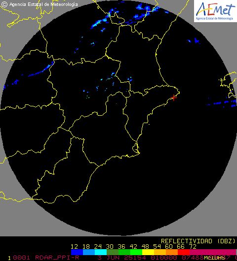 Radar Valencia/Murcia cycle 4