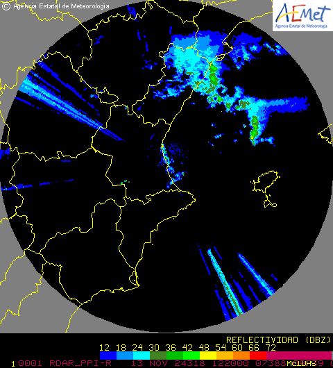 Radar Valencia/Murcia cycle 4