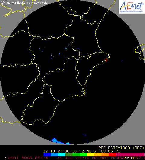 Radar Valencia/Murcia cycle 4