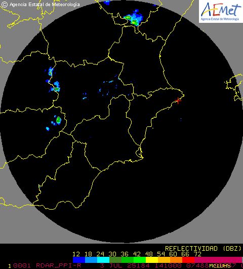 Radar Valencia/Murcia cycle 4