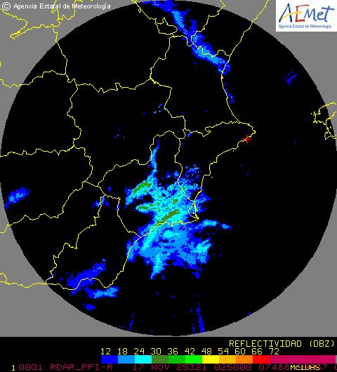 Radar Valencia/Murcia cycle 4