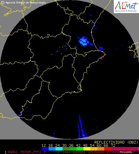 Radar Valencia/Murcia cycle 4