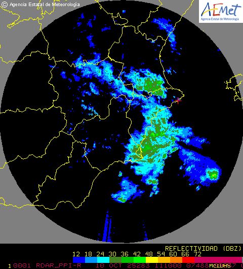 Radar Valencia/Murcia cycle 4