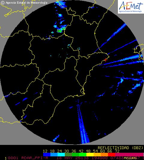 Radar Valencia/Murcia cycle 4