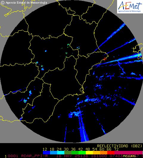Radar Valencia/Murcia cycle 4