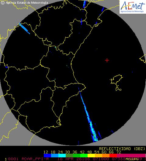 Radar Valencia/Murcia cycle 4