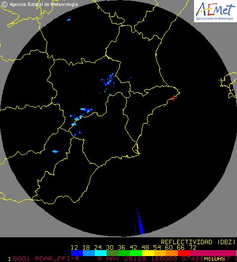 Radar Valencia/Murcia cycle 4