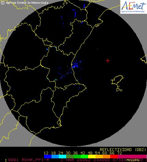 Radar Valencia/Murcia cycle 4