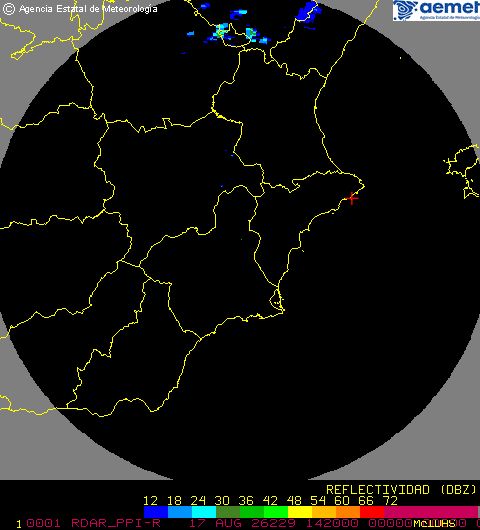 Radar Valencia/Murcia cycle 4