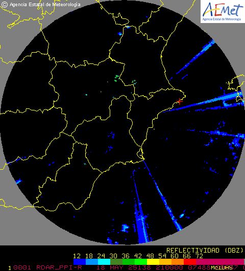 Radar Valencia/Murcia cycle 4