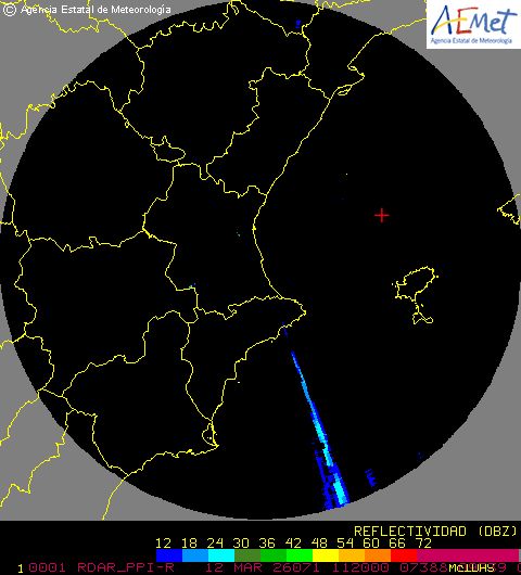Radar Valencia/Murcia cycle 4