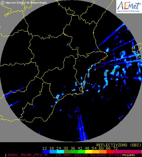 Radar Valencia/Murcia cycle 4