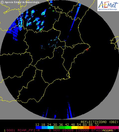 Radar Valencia/Murcia cycle 4