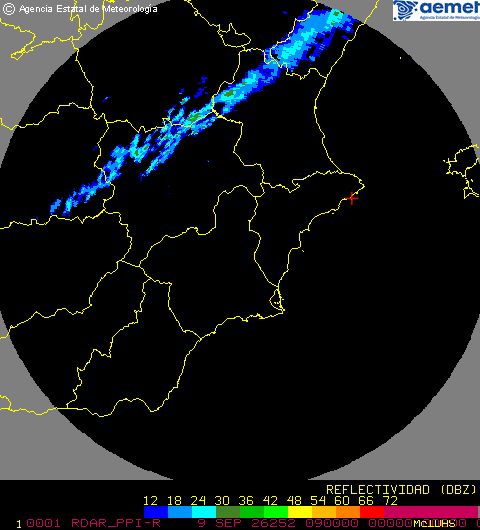 Radar Valencia/Murcia cycle 4