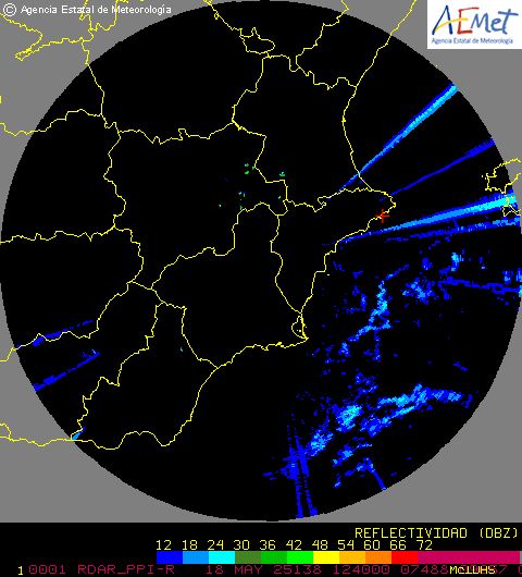Radar Valencia/Murcia cycle 5