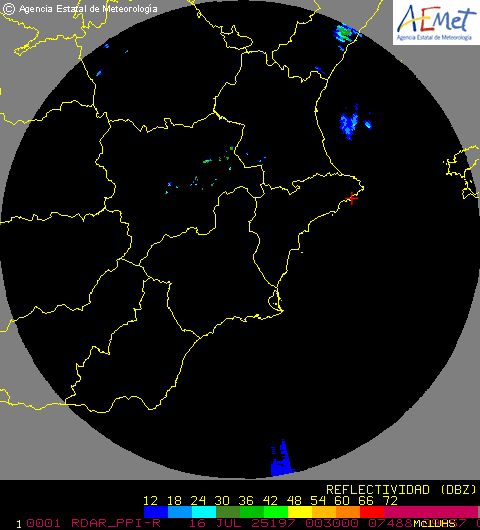 Radar Valencia/Murcia cycle 5