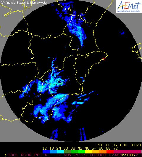 Radar Valencia/Murcia cycle 5