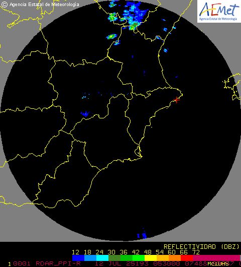 Radar Valencia/Murcia cycle 5